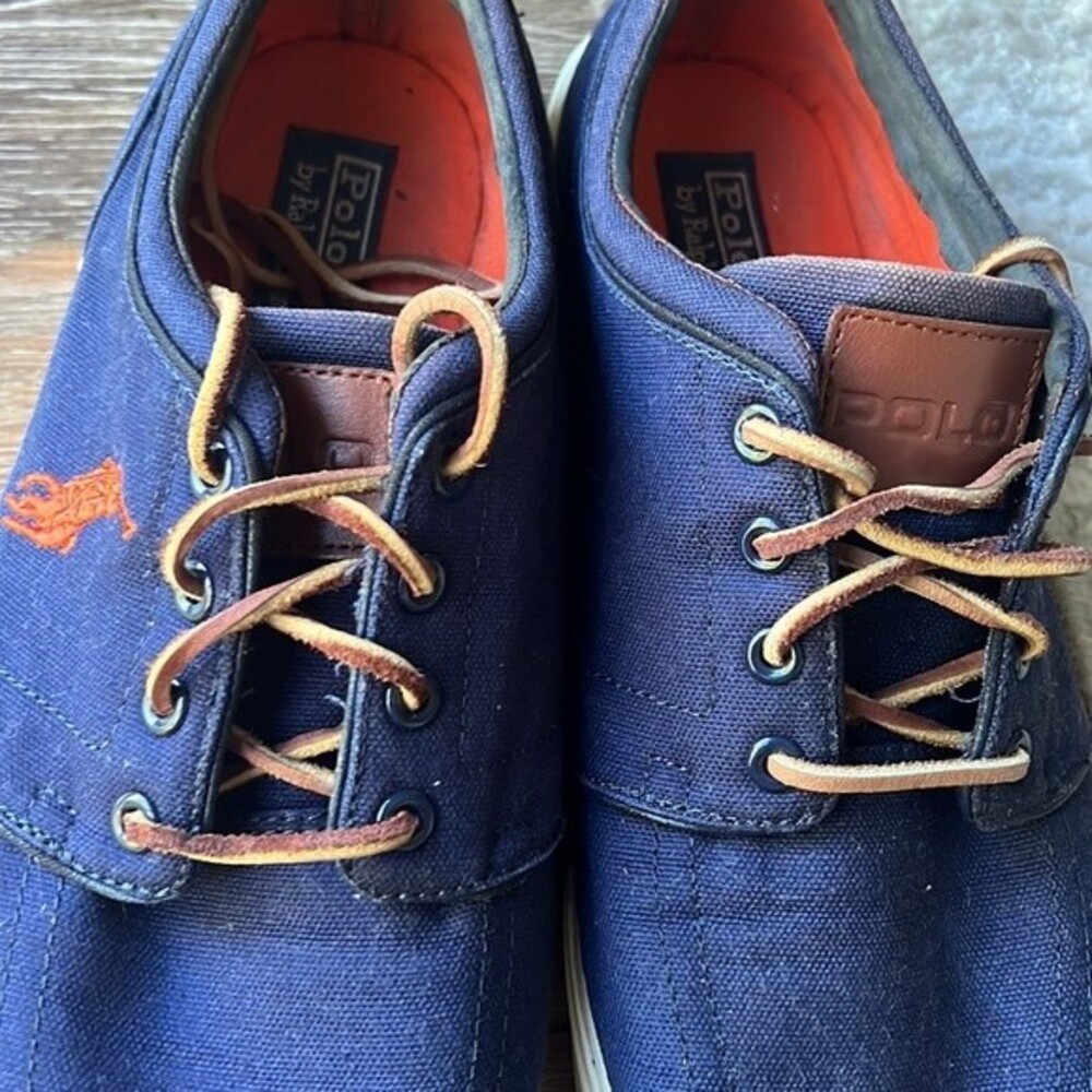 Men’s POLO RALPH LAUREN FaxonLow Fashion Sneaker‎ sz 14D - Picture 9 of 9